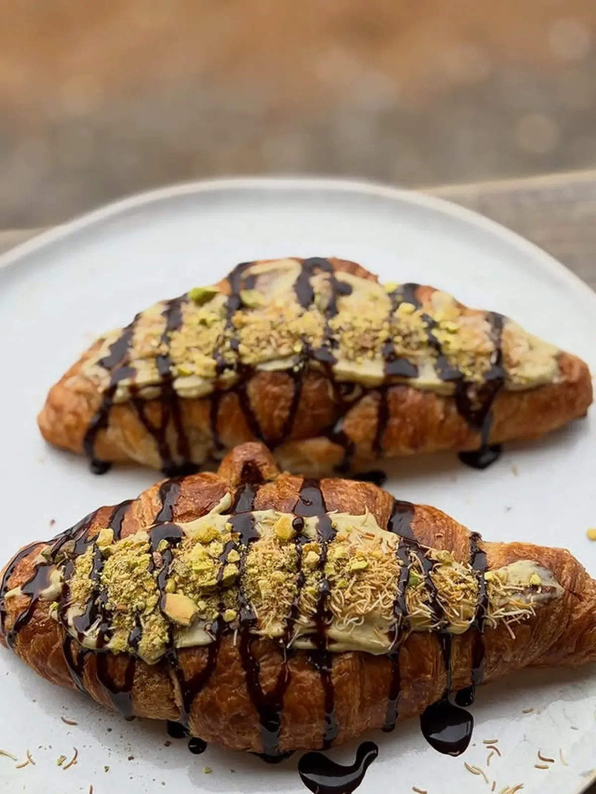 Dubai chocolate croissant